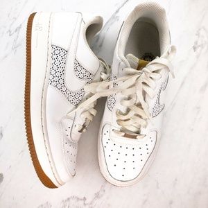 nike air force 1 82 white gold